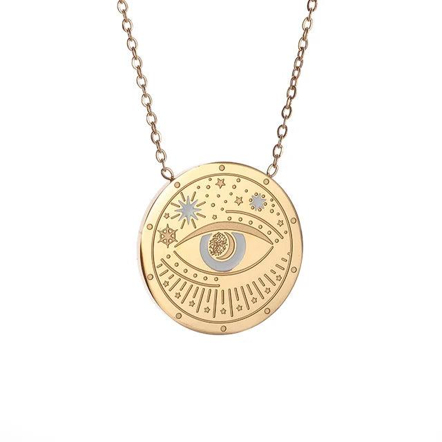 Chic Magnetic Heart Necklace: A Stylish Gift for Women - Featuring Adorable 4-Leaf Clover Design