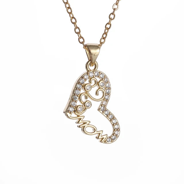 Chic Magnetic Heart Necklace: A Stylish Gift for Women - Featuring Adorable 4-Leaf Clover Design