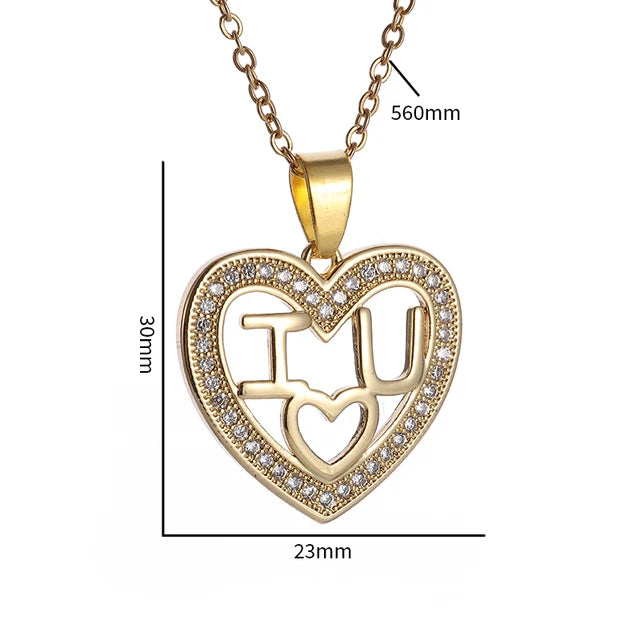Chic Magnetic Heart Necklace: A Stylish Gift for Women - Featuring Adorable 4-Leaf Clover Design