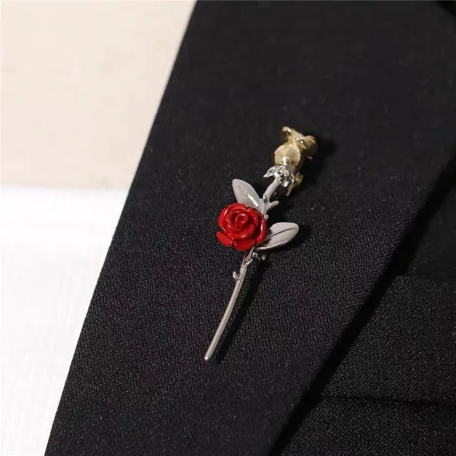 Elegant Pearl Rhinestone Baroque Imitation Wreath Butterfly Cirle Leaf Brooch for Women
