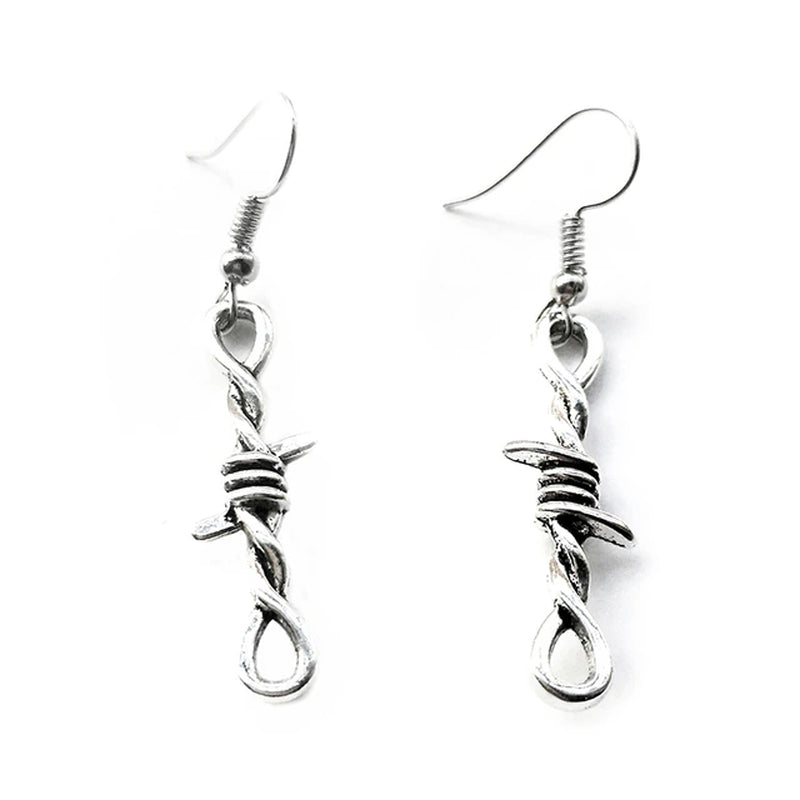 "Edgy Earrings for Fashion Rebels: Handcuffs, Blades, Guns & More! Unique Handcrafted Jewelry for Bold Style - Ideal ' Gift!" Handmade - 7-10 DAY DELIVERY